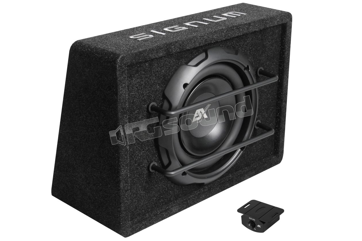 SXB8A 20cm powered subwoofer in slim enclosure ESX