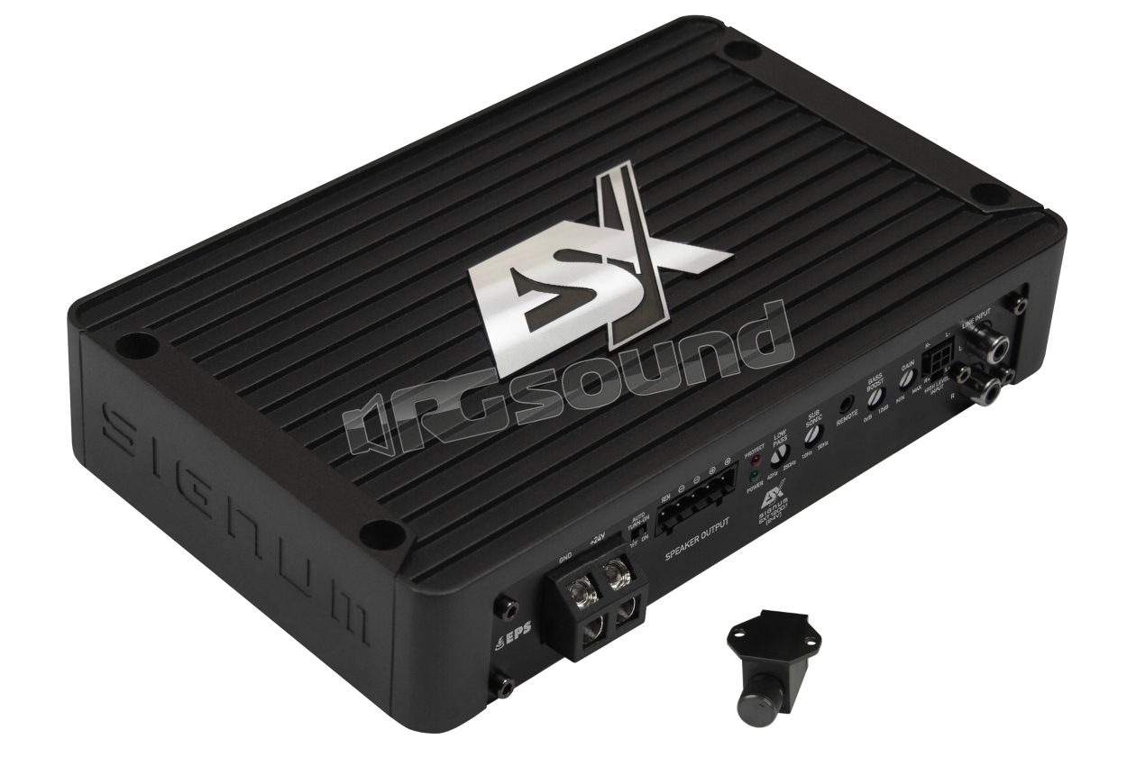 SX1200.1 (24V) Amplificatore monocanale serie Signum in Classe D 24V ESX