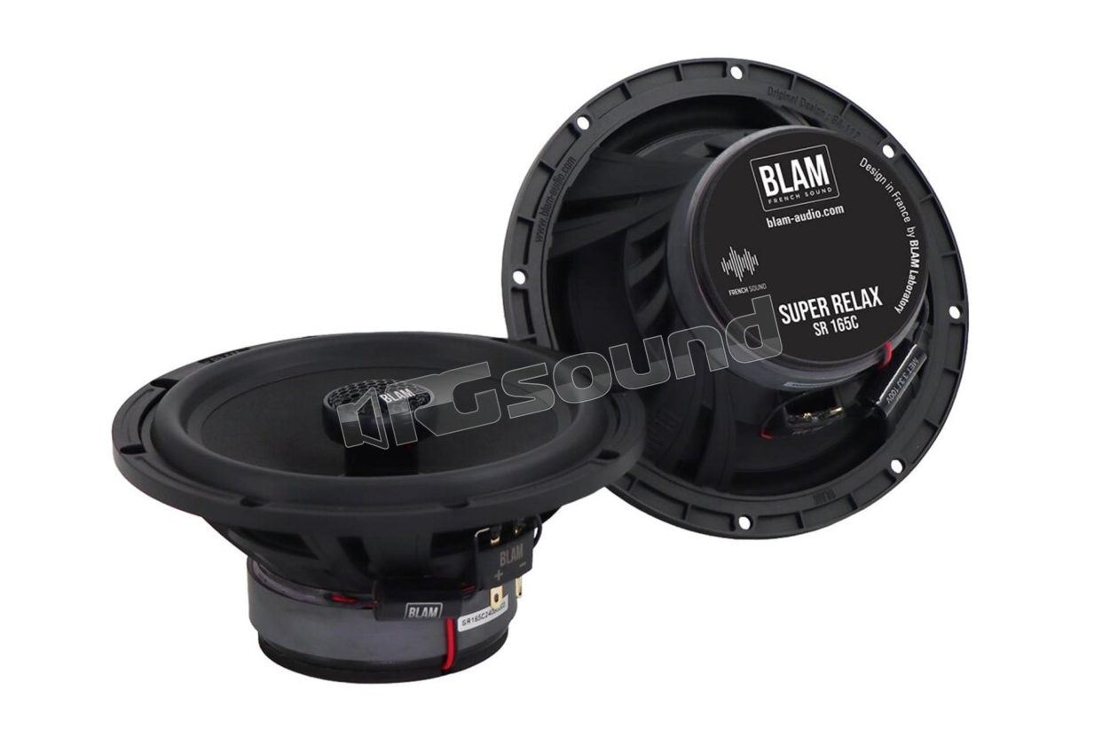 SR 165C High-efficiency coaxial speakers - Super Relax Series BLAM