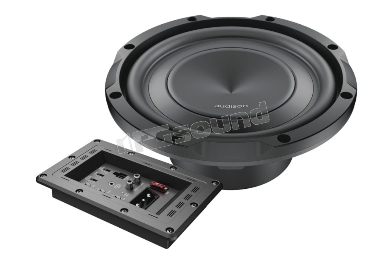 APS 10 ASK 250 mm active subwoofer kit with grille Audison