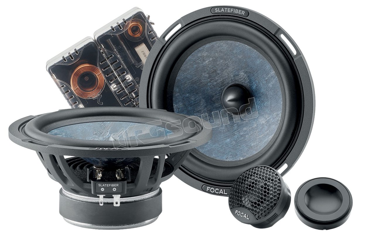 165 SF 165mm speaker system, woofer with Slatefiber cone, inverted dome tweeter Focal