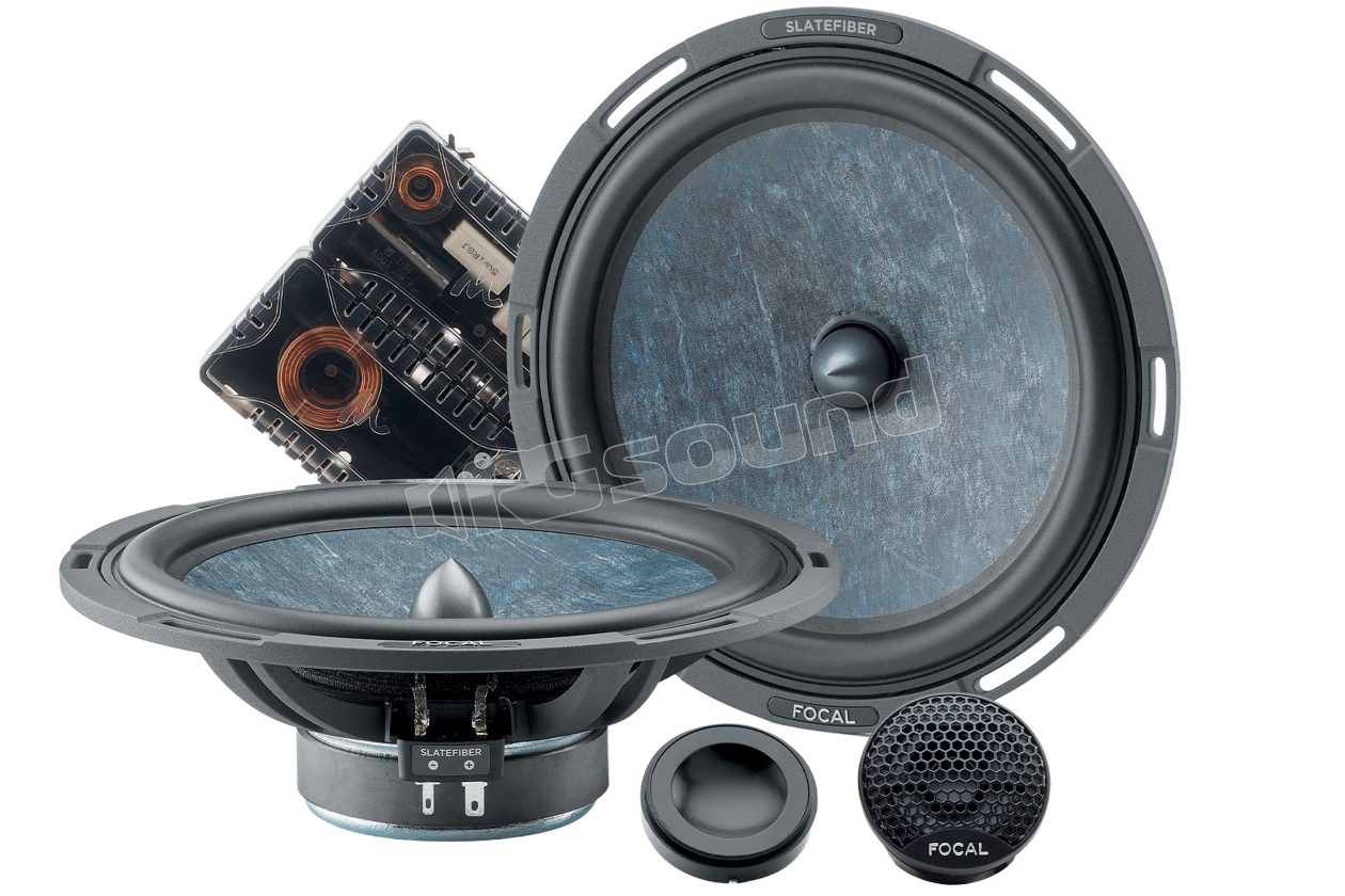 200 SF 20 cm Slatefiber 2-way speaker set Focal