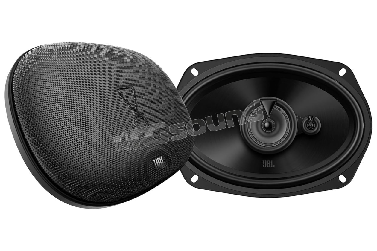 STAGE2 965M 6x9'' three-way coaxial speakers with grilles, 70 Watt RMS power JBL