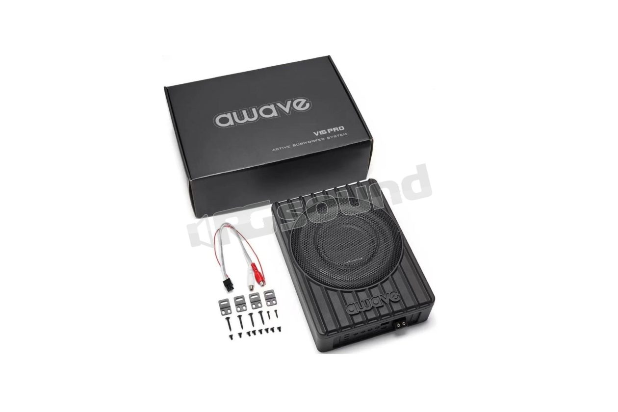 V15PRO 8" active subwoofer with DRC remote control Awave