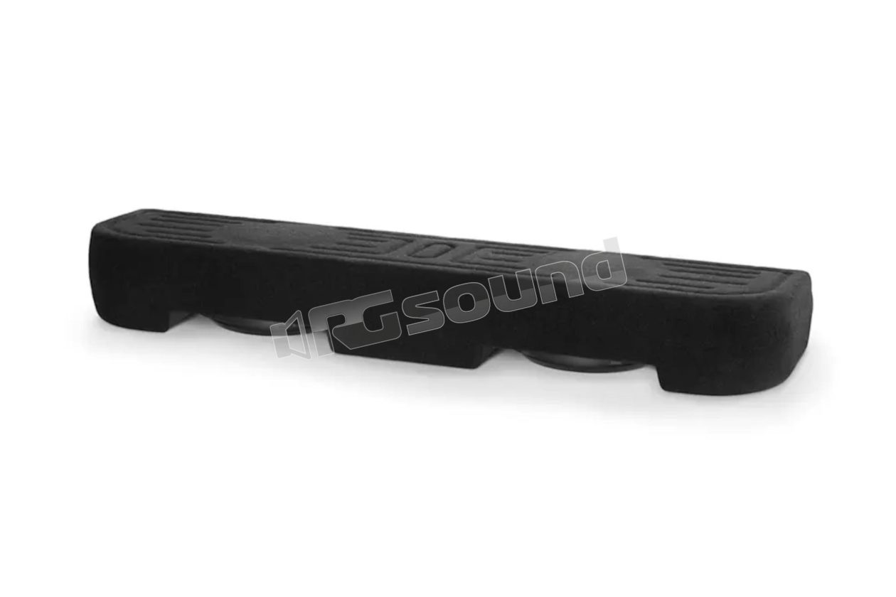 SB-F-150-SCDBL/12TW3/BK Stealthbox® sealed subwoofer enclosure for Ford F-150 SuperCrew and SuperDuty Crew Cab JL Audio