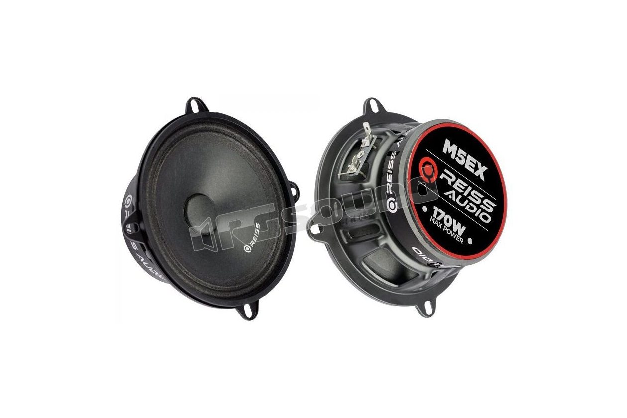 RS-M5EX 5" high-efficiency midrange with 92 dB Reiss Audio