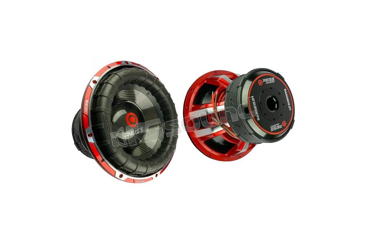 RS-RANGE15.D1 15" 4000 Watt subwoofer with dual voice coil Reiss Audio