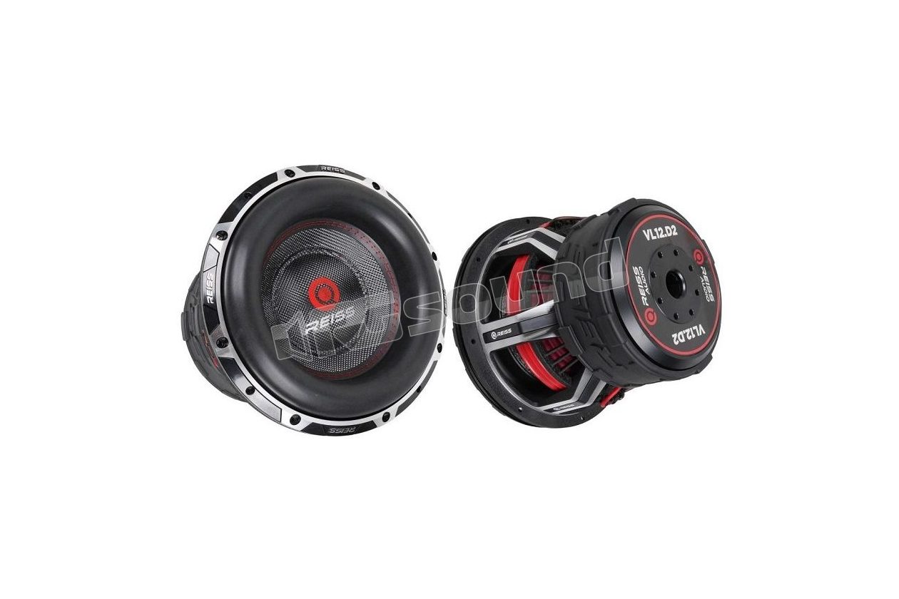RS-VL12.D1 High-power 12" subwoofer with dual voice coil Reiss Audio