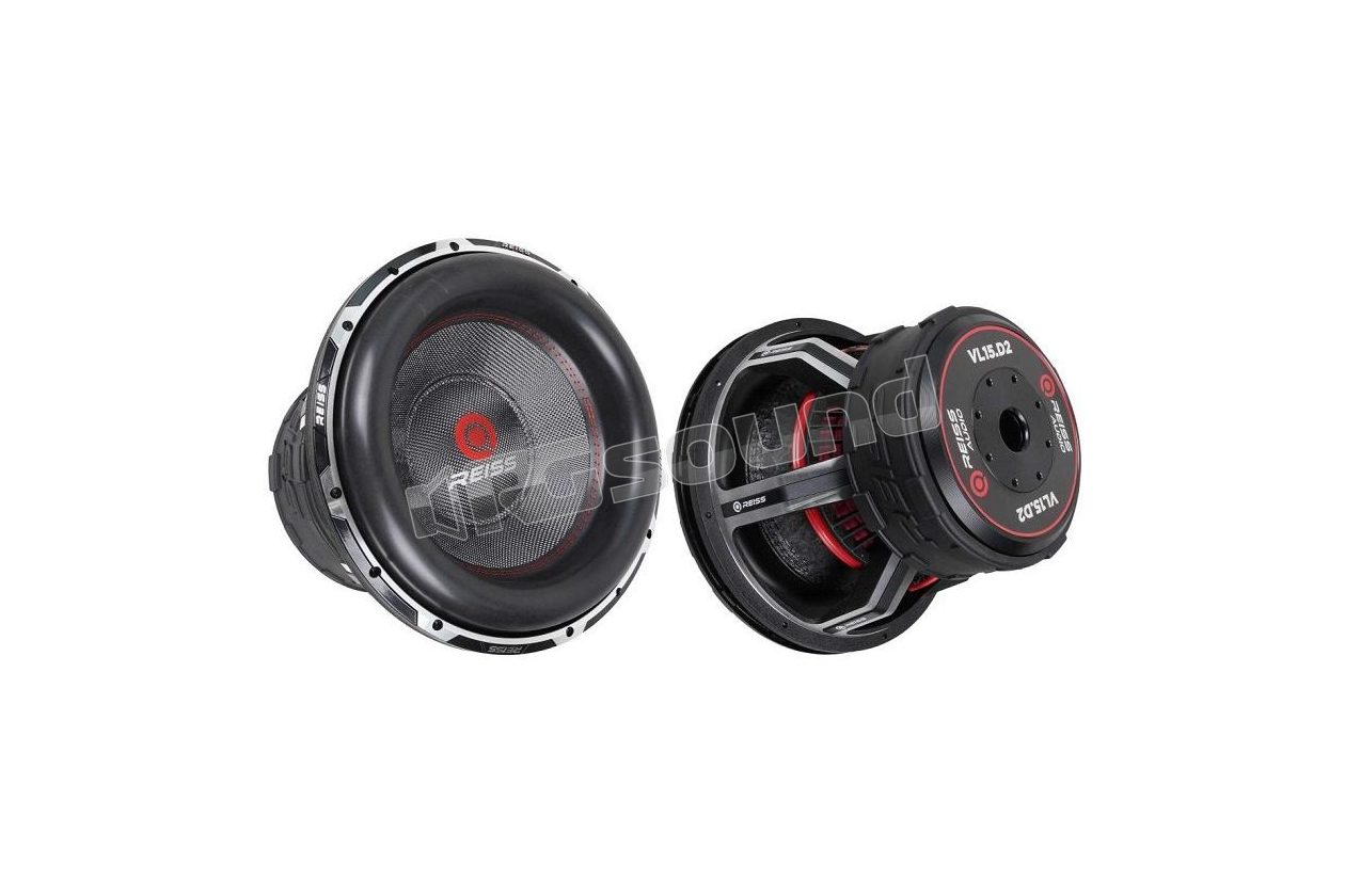 RS-VL15.D1 High-power 15" subwoofer with dual voice coil Reiss Audio