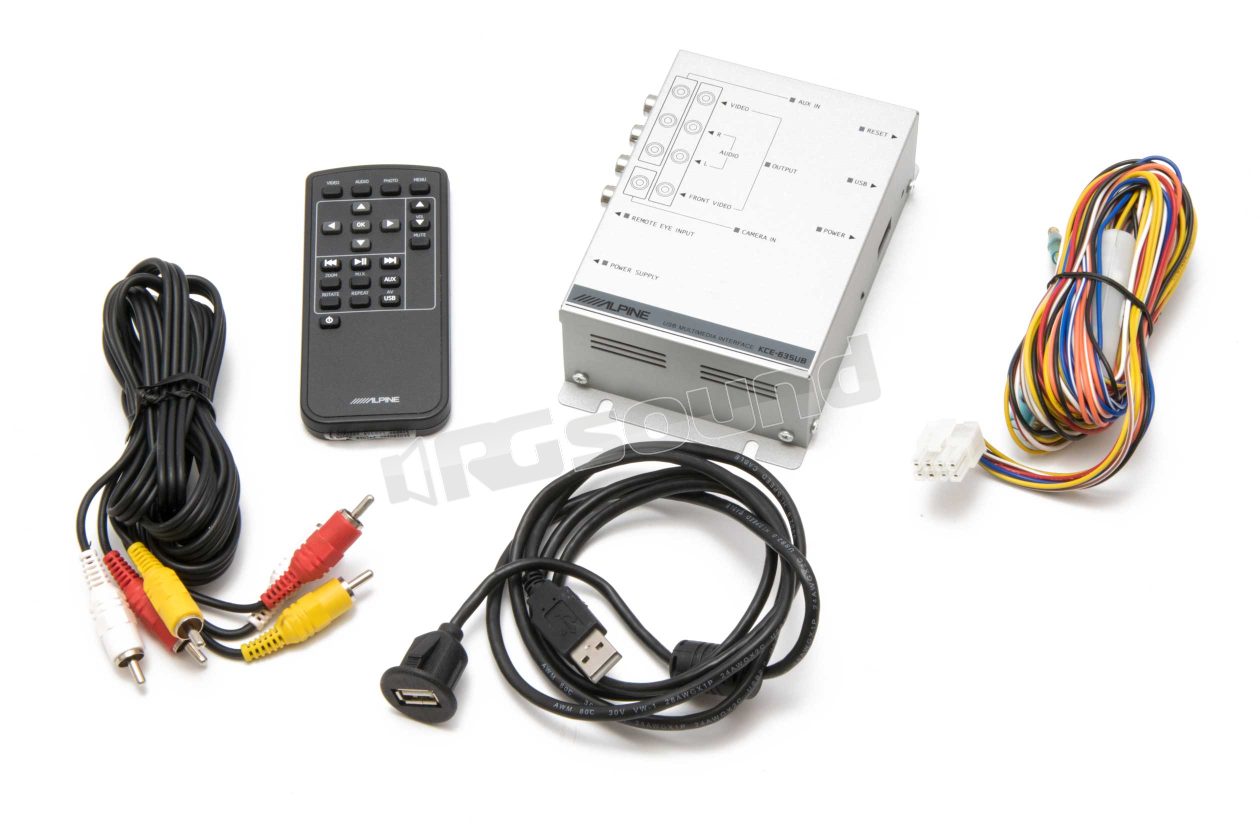 KCE-635UB Interfaccia universale USB MPEG DivX AVI Alpine