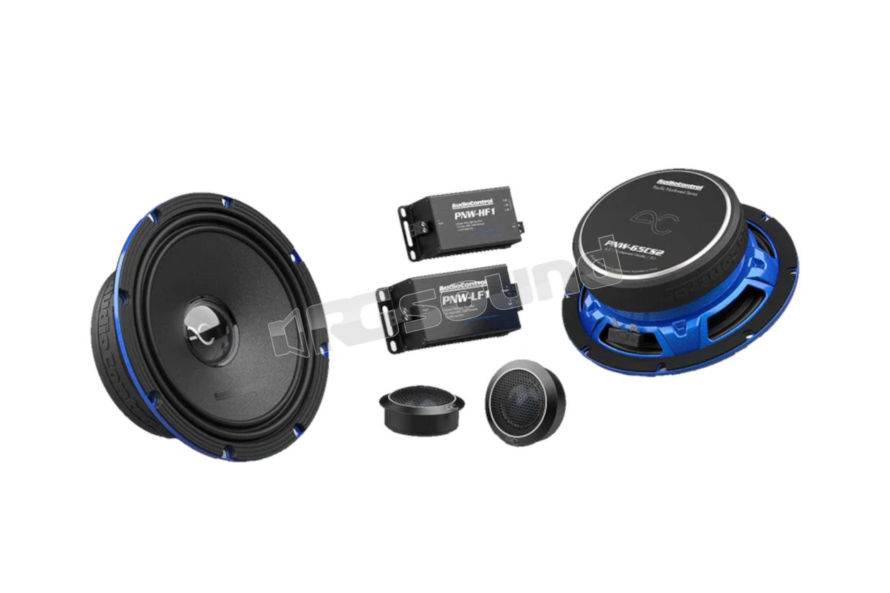 PNW-65CS2 6.5" 2-way component speaker kit, 100 W RMS, 3 ohm Audiocontrol