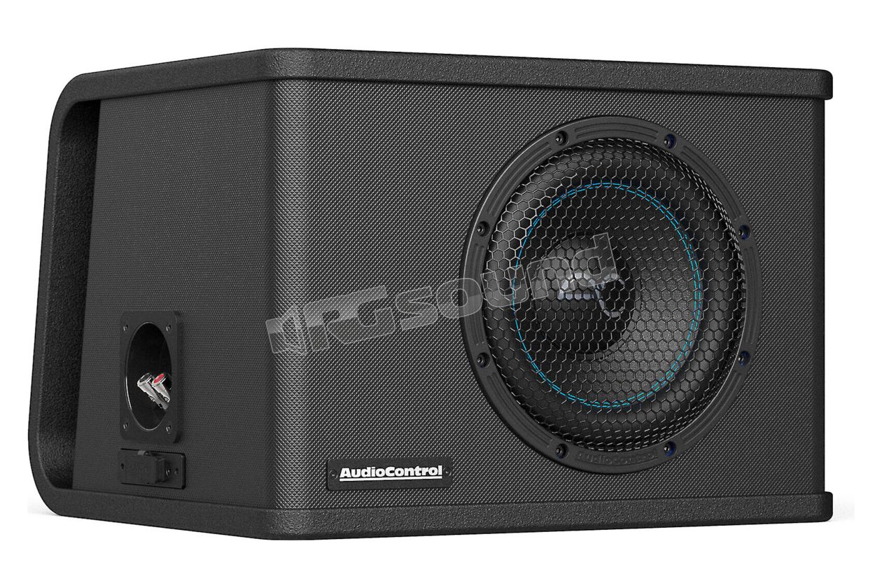 SPK-V8 Spike series bass reflex enclosure with 20cm 2 Ohm subwoofer Audiocontrol