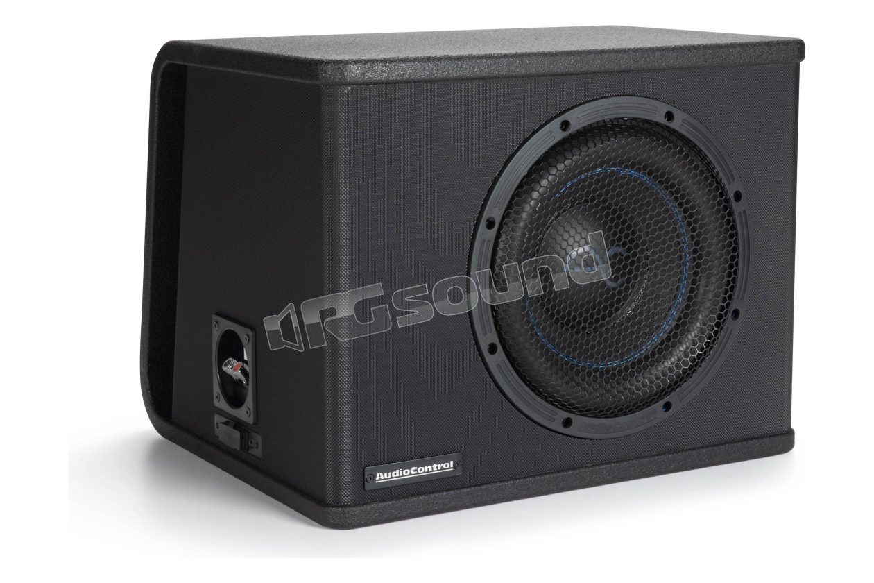 SPK-V10 Spike series ported enclosure with 25cm 2 Ohm subwoofer Audiocontrol