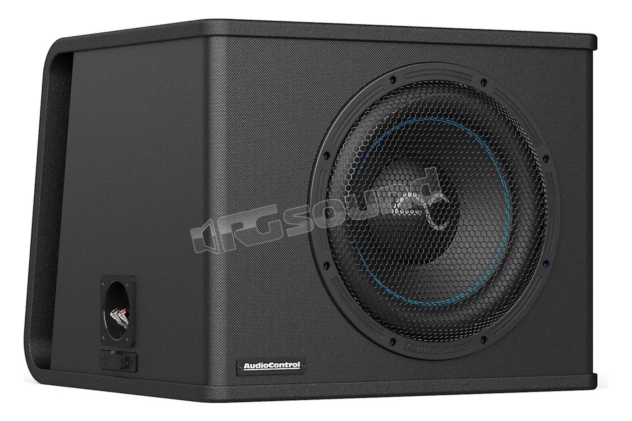 SPK-V12 Spike series ported enclosure with 30cm 2 Ohm subwoofer Audiocontrol