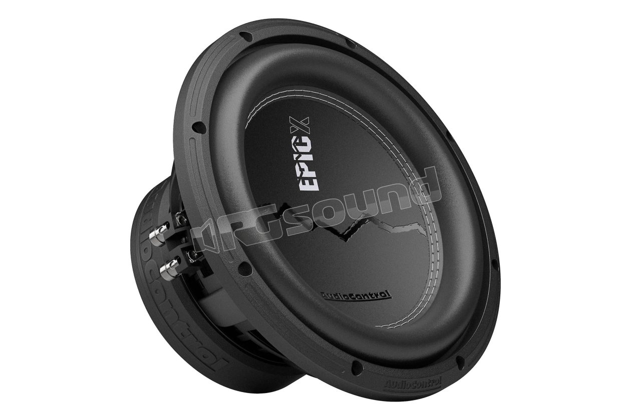 EPICX10D2 25cm (10") subwoofer with dual 2 Ohm voice coil, 500 W RMS Audiocontrol