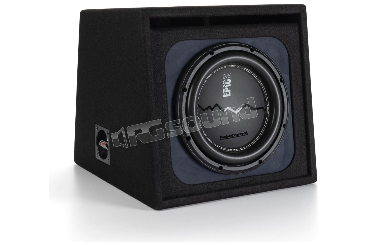 EPICXV10 25cm subwoofer in a ported enclosure Audiocontrol
