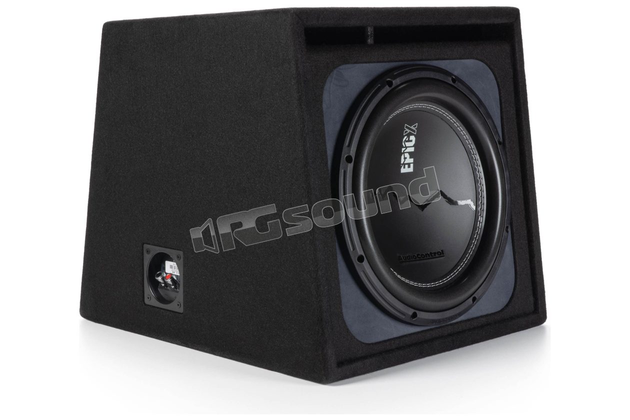 EPICXV12 30cm subwoofer in a bass reflex enclosure Audiocontrol
