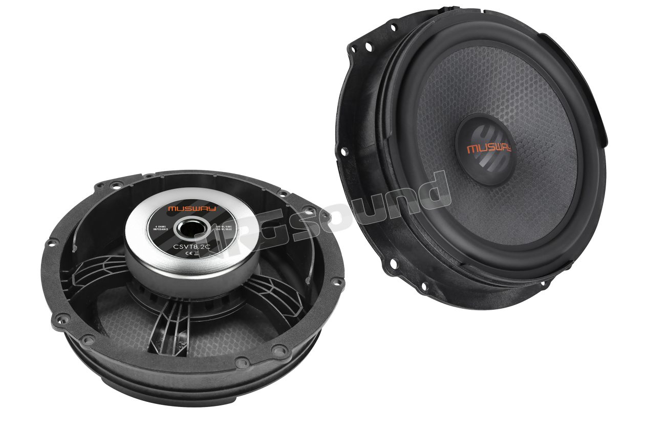 CSVT8.2W pair of 20cm woofers for VW T5 and T6 MUSWAY