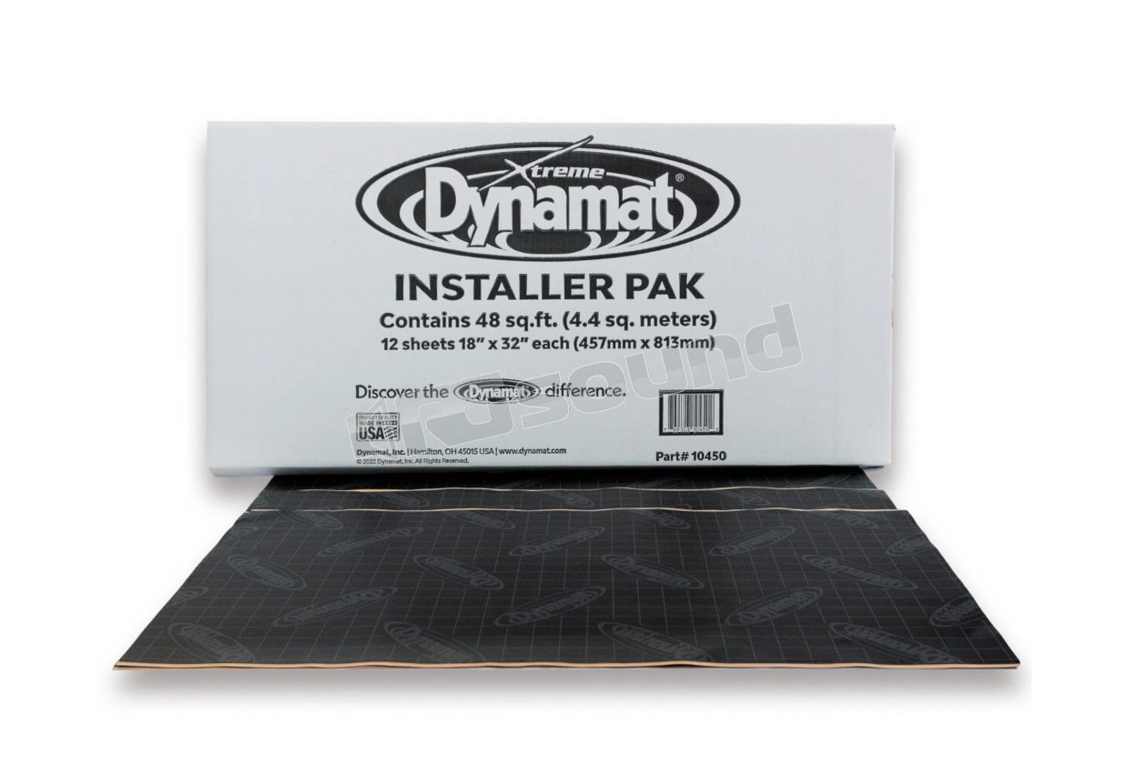 DYN10450 Xtreme Installer Pack Pack of 12 sheets 18"x32" Dynamat