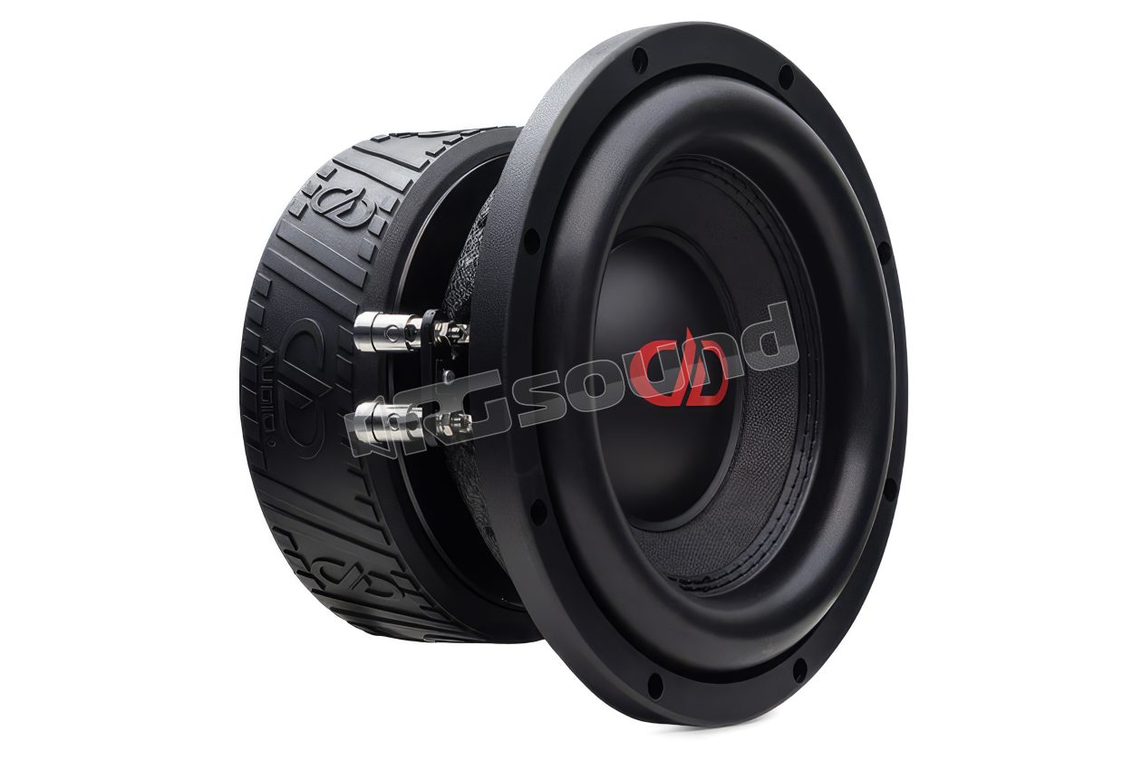 508e-D2 20cm subwoofer with dual 2 Ohm voice coil DD Audio Digital Designs