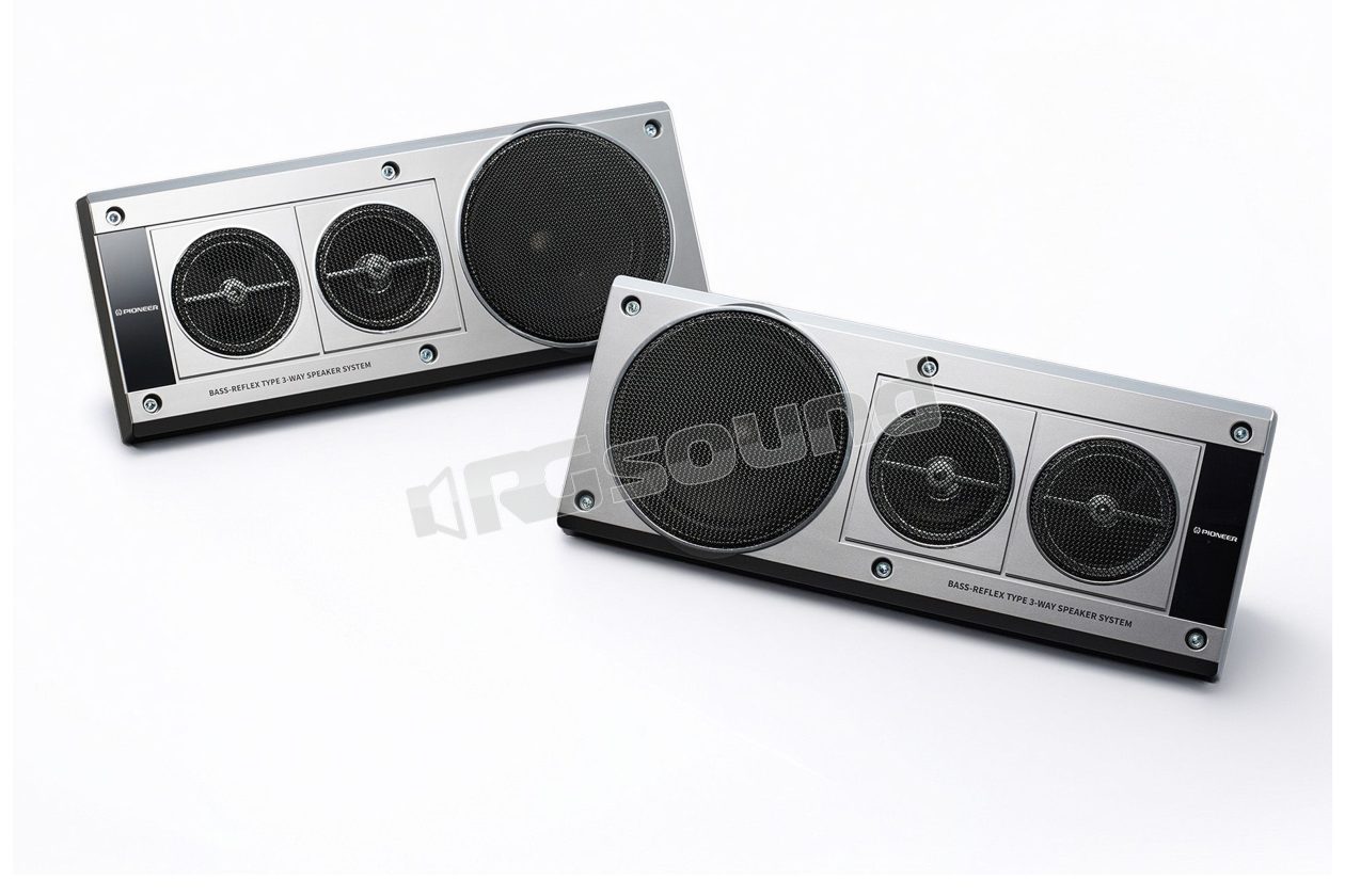 TS-X40SXT 3-way bass reflex speaker system with retro design Pioneer