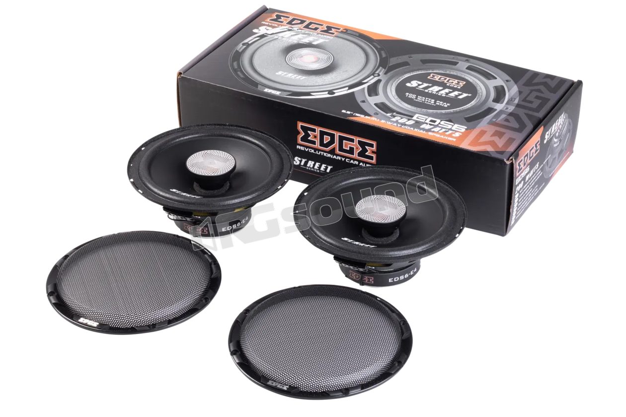 EDS6-E4 pair of 16.5cm (6.5'') coaxial speakers EDGE