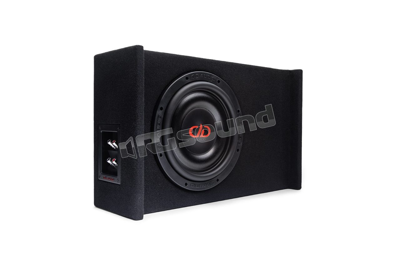 LE-DF-SL610.1-D2 10" enclosed subwoofer, 600W DD Audio Digital Designs