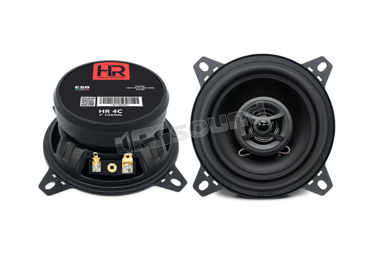 HR 4C 4”/100 mm Coaxial Speakers (pair) ESB car audio