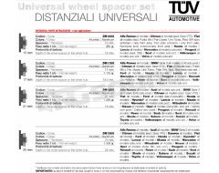 DR1000 Distanziali universali 15 mm Simoni Racing