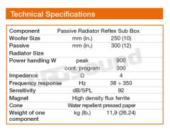 EBX F25.5 compact high-performance sub Hertz