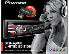 DEH-140UB + Omaggio Pen drive 2Gb Pioneer