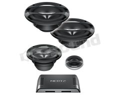 MLK 3PA2 3-way system with dual midwoofer Hertz