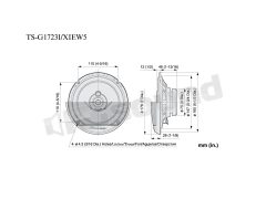 TS-G1723i 16.5cm coaxial speakers Pioneer