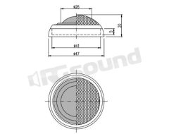 T10 26 mm Silk Dome Tweeter AD Audio Development