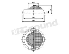 T19 22 mm silk dome tweeter AD Audio Development