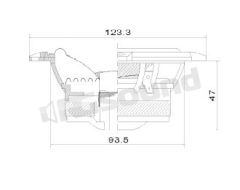 W4 100mm midrange with fiberglass cone AD Audio Development