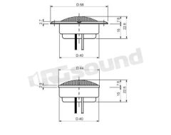 MM1 Black Pair of 28 mm Tweeters AD Audio Development