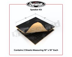 DYN10415 Xtreme Speaker KIT Anti-vibration damping for car speakers Dynamat