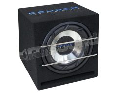CRB250 25 cm sub in bass reflex enclosure, chrome cone Crunch