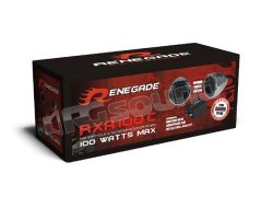 RXA100C speakers + amplifier + accessories for motorcycles and scooters Renegade