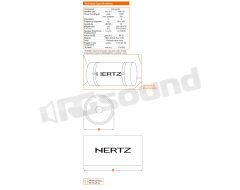 DST 30.3B Bazooka Sub Box Hertz