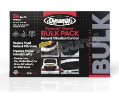 DYN10455 Xtreme Bulk Pack Butyl and aluminum anti-vibration damping sheets (9 sheets) Dynamat