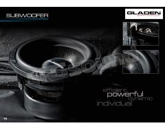 SQX 12 VB 30 cm sub in vented enclosure Gladen