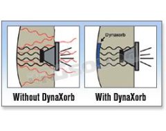 DYN13105 DYNAPLATE Aluminum anti-vibration panel for speaker mounting Dynamat