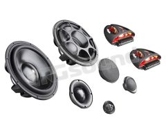 ELATE Ti 603 high-end three-way system with 165mm woofer, 85mm midwoofer, 45mm tweeter and crossover Morel