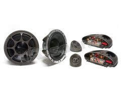ELATE Ti 602 includes a pair of 6'' woofers, compact MT350 tweeters and bi-ampable MXT280 crossovers Morel