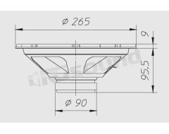 CH250 dual cone 250 mm (last piece available) Ciare
