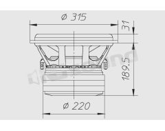 CSW7012 32cm sub for SPL competitions Ciare