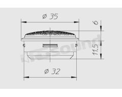 CT190 35mm tweeter - 100W Ciare