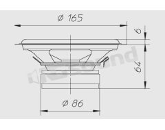 CX171 16.5cm 2-way coaxial CX Series Ciare